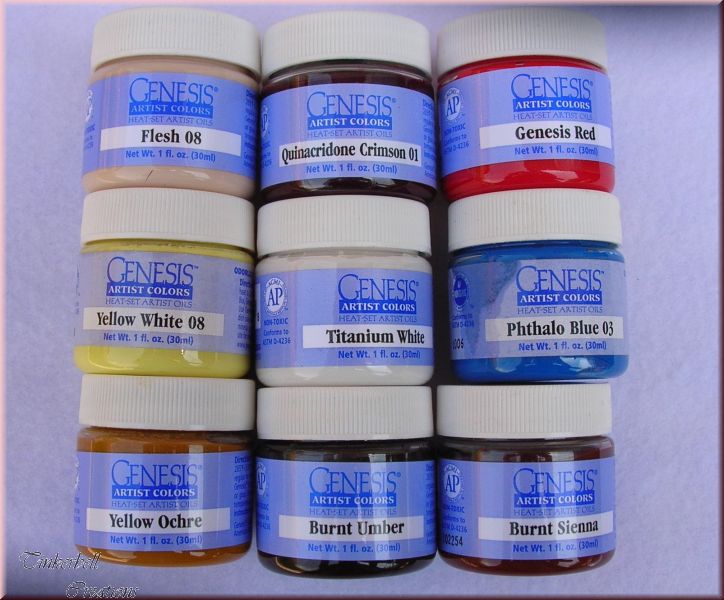 Genesis Paints 30Ml / 1oz In 25 Colours Tinkerbellcreations.co.uk
