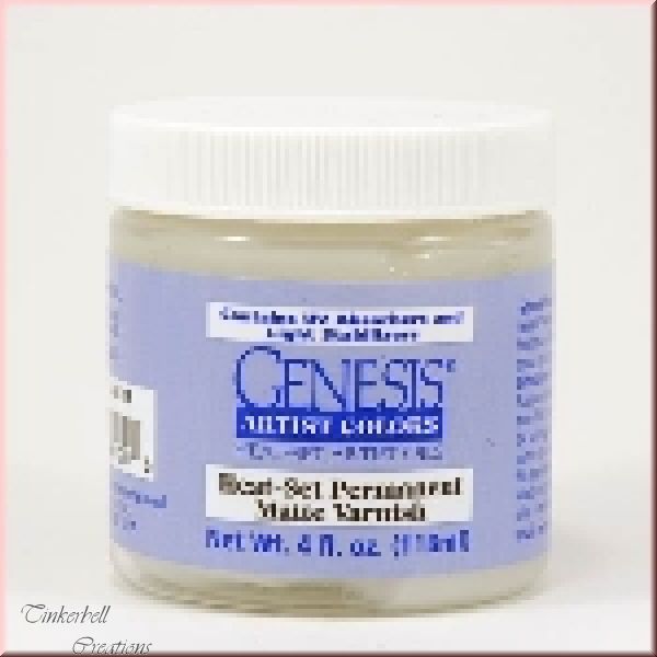 Heat Set Satin Varnish Tinkerbellcreations.co.uk