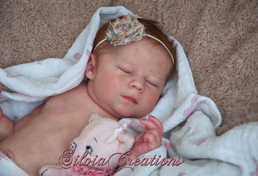 Realborn(R) Kimberly asleep, Bountiful Baby Reborn
