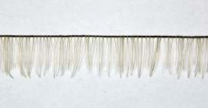 Blonde Human Hair  Reborn Baby Lashes Strip