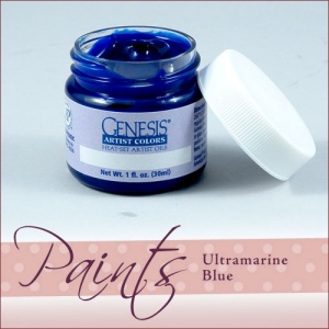 Genesis Heat Set Paint - Ultramarine Blue