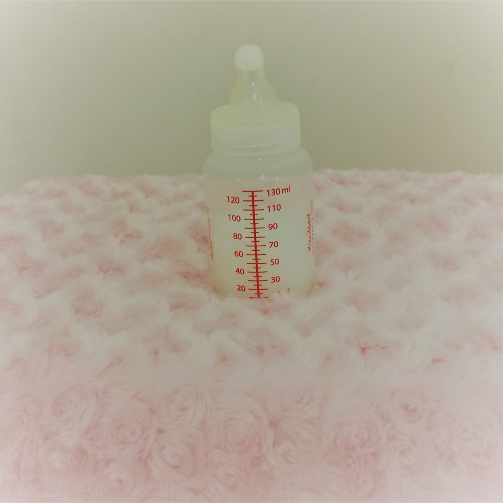 fake milk baby bottle