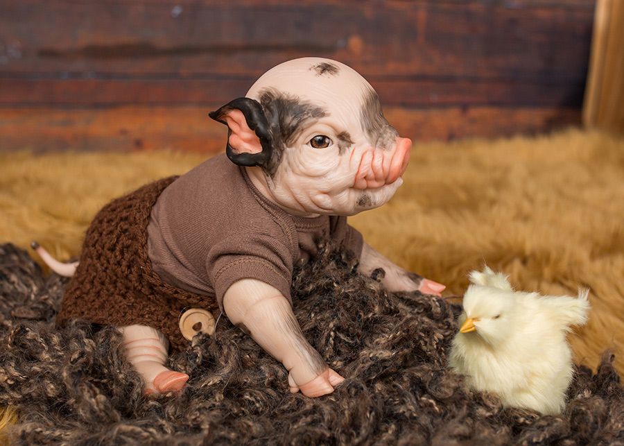 Reborn piglet deals