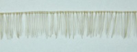 Blonde Human Hair Clear Thread Reborn  Baby Lashes Strip
