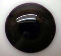 Chocolate Half Round Designer Crystal Glass Eyes 16mm