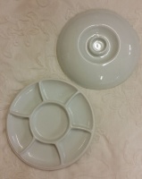 Large Ceramic Paint Palette With Lid