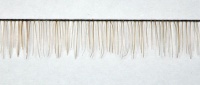 Light Brown Human Hair Reborn Baby Lashes Strip