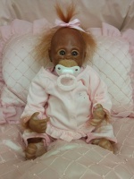 Reborn Mini The Orangutan Monkey