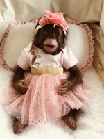 Reborn Monkey Chimpanzee Cici